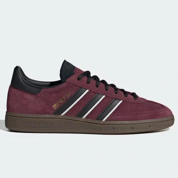 ADIDAS Handball Spezial Shoes Maroon / Core Black / Crystal White Size 9 NWB - Picture 15 of 15